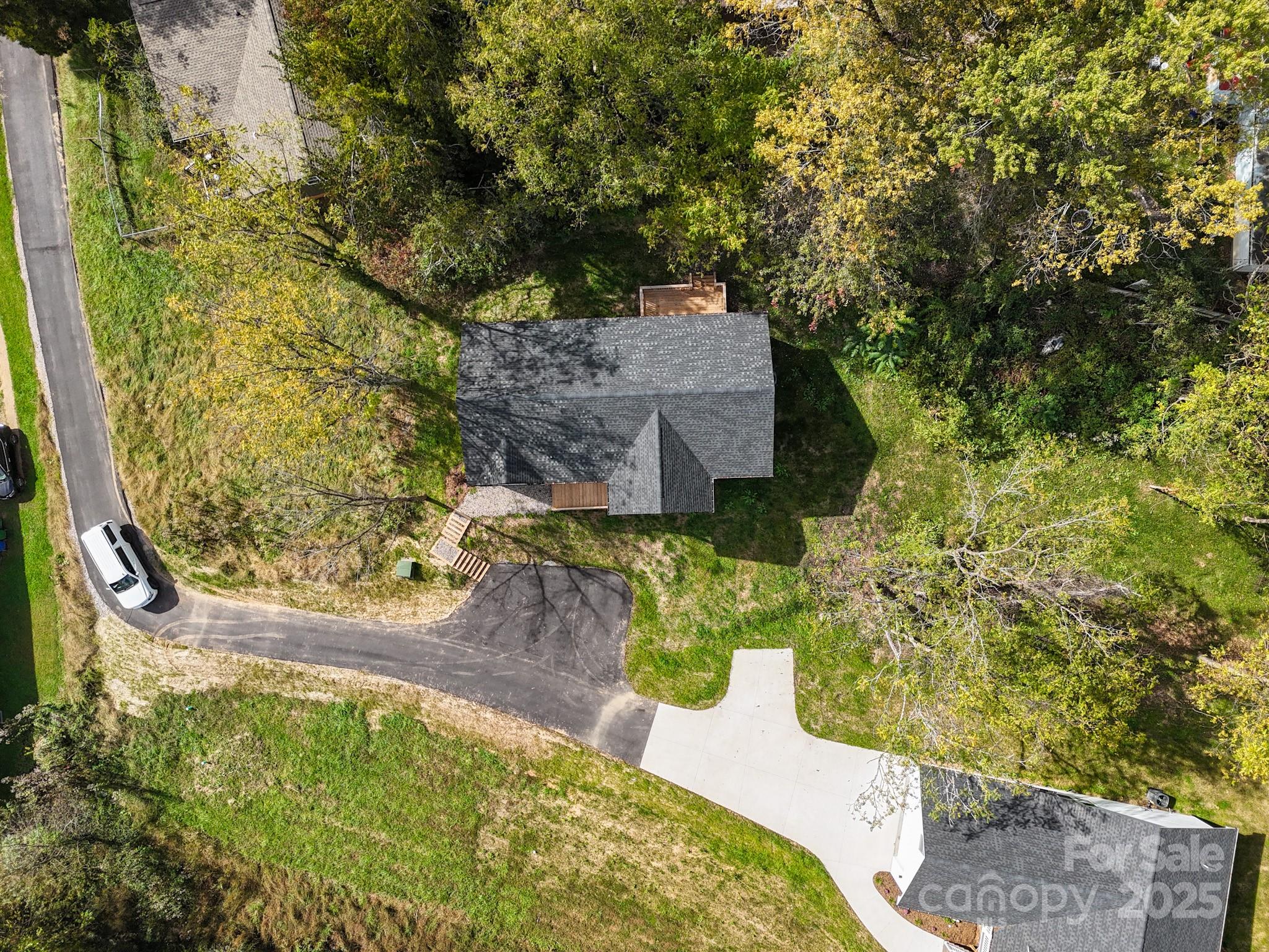12 Holcombe Road Candler, NC 28715 - Photo 6 of 37 view of a garden with an outdoor space
