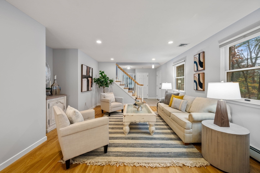 47 Ashcroft Road Sharon, MA 02067 - Photo 4 of 24 a living room with furniture and wooden floor