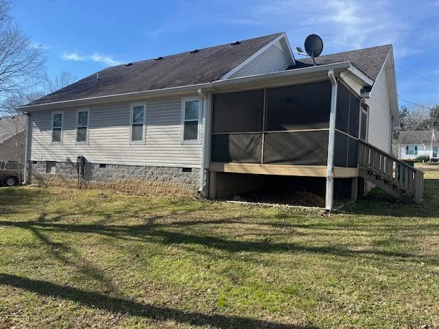 a view of a house with a swimming pool