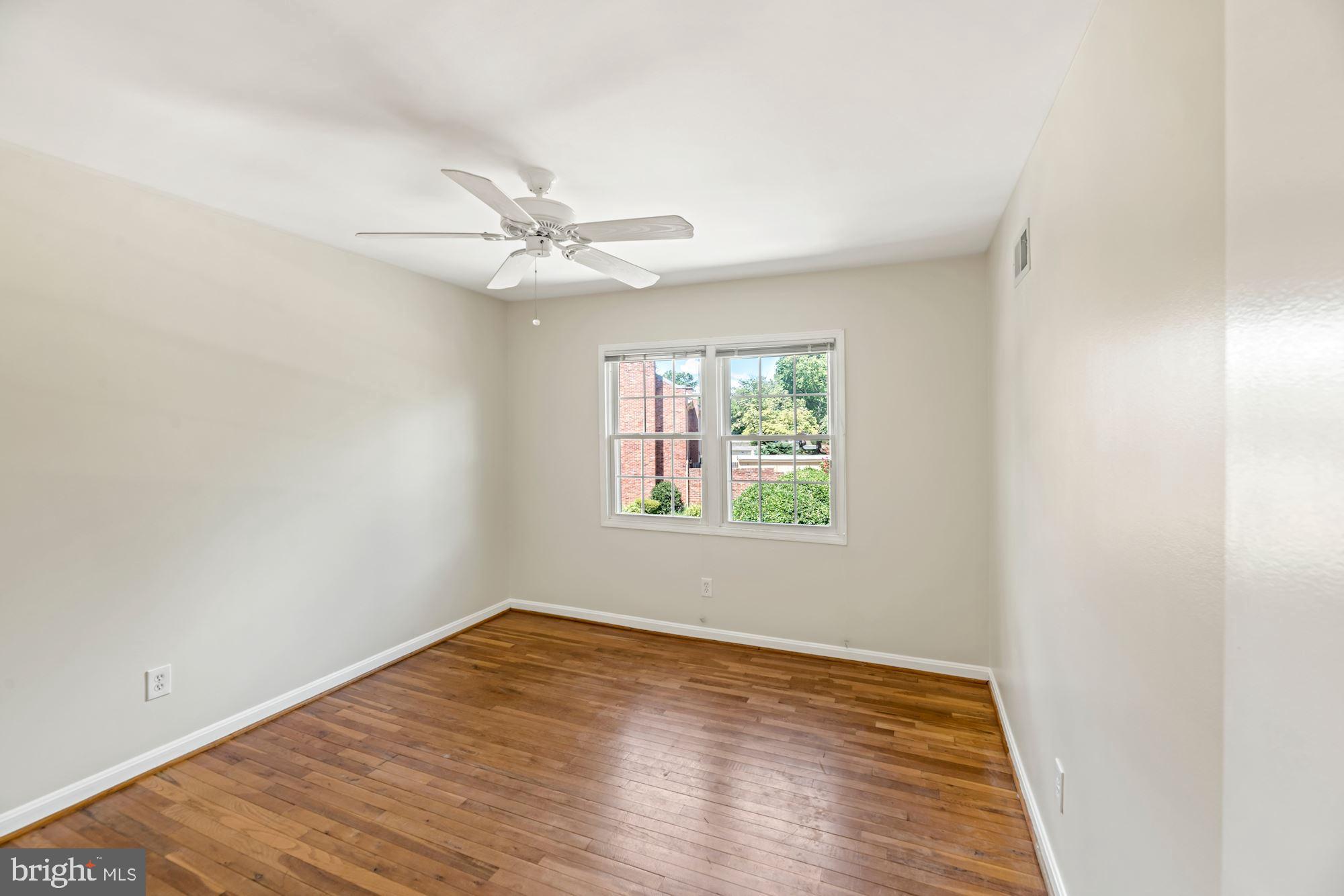 8434 Willow Forge Road Springfield, VA 22152 - Photo 30 of 55 Third bedroom with hardwood floors and ceiling fan