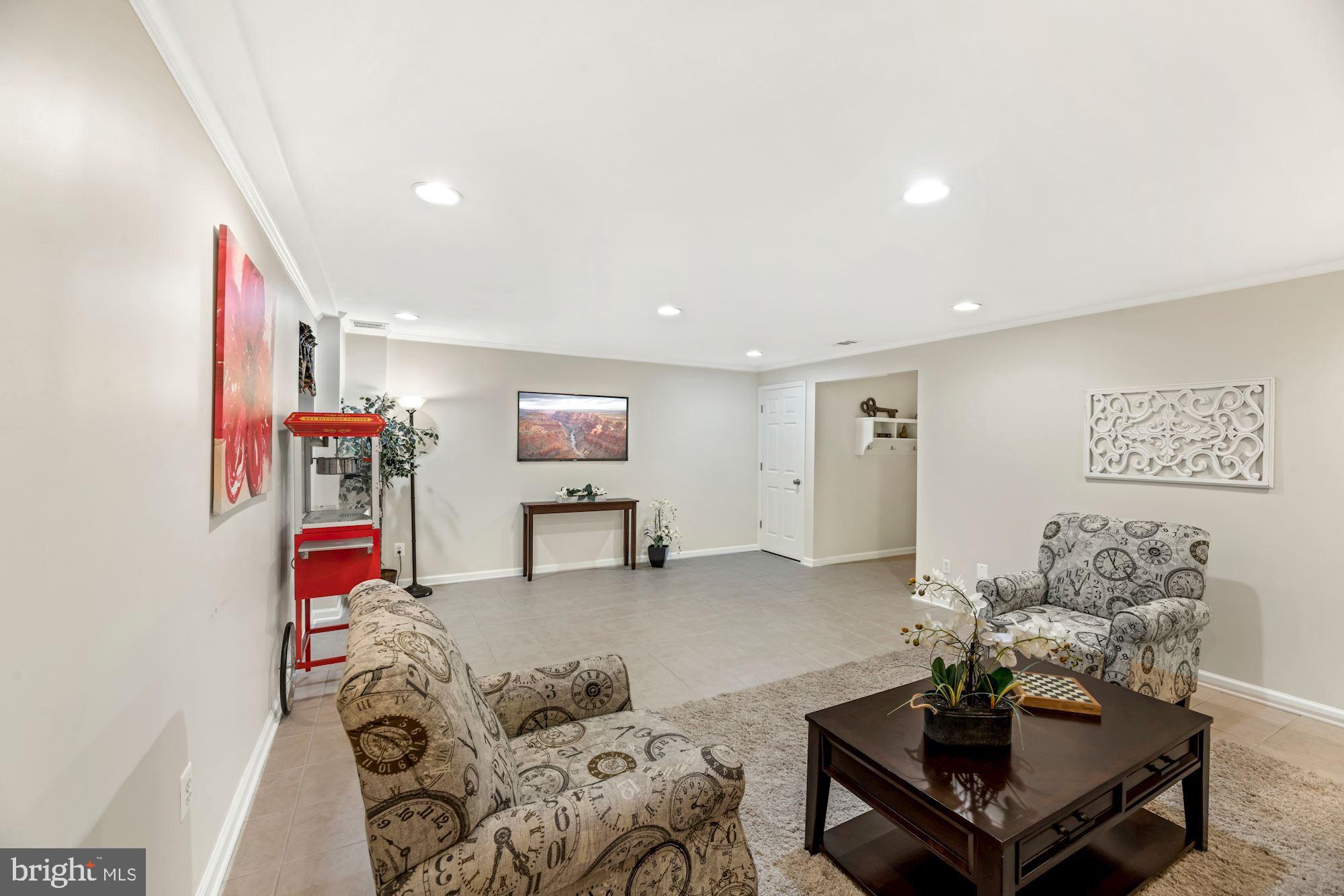 8434 Willow Forge Road Springfield, VA 22152 - Photo 33 of 55 Recreation room with recessed lighting