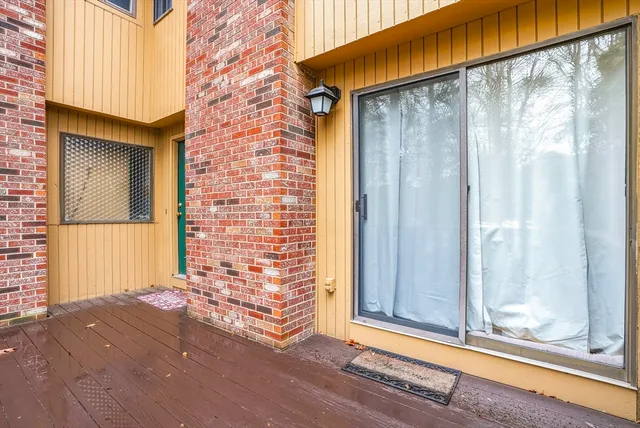 a view of front door