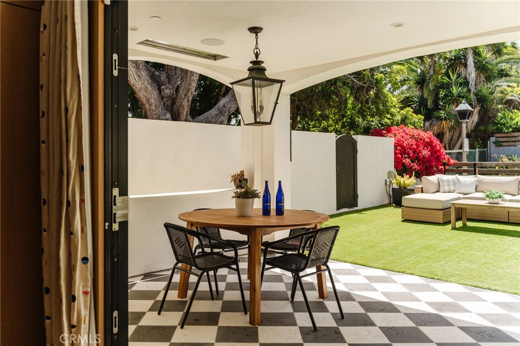 429 20th Street Manhattan Beach, CA 90266 - Photo 31 of 57 a view of a dining room with furniture window and outside view