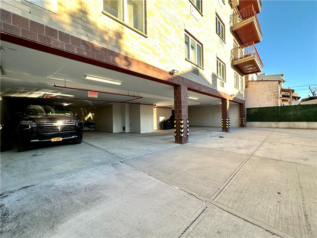 3016 Brighton 5th Street, Unit 1A Brooklyn, NY 11235 - Photo 12 of 15 a view of a car garage
