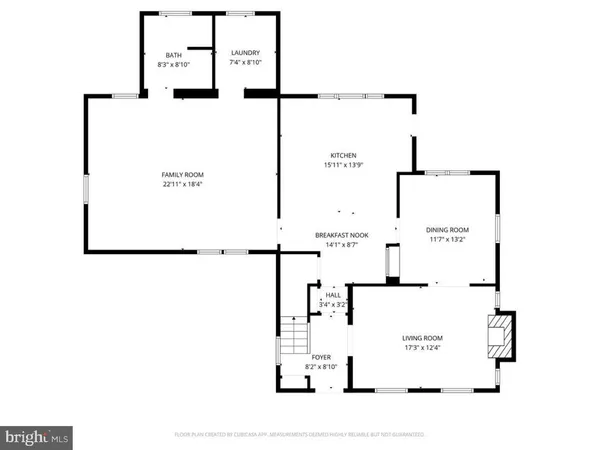 a picture of a floor plan
