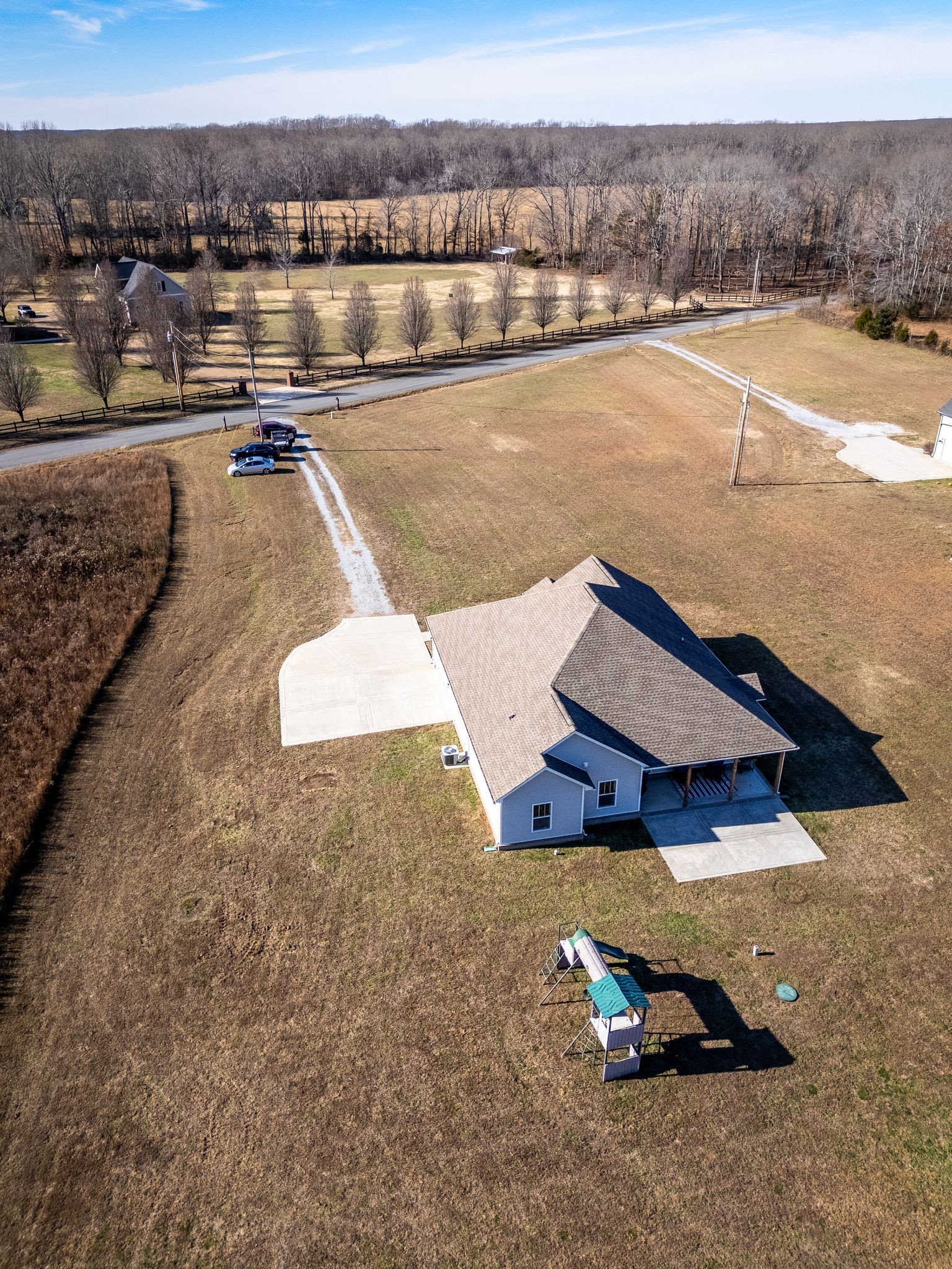 1277 Lecomte Road Dickson, TN 37055 - Photo 29 of 30 an aerial view of a house