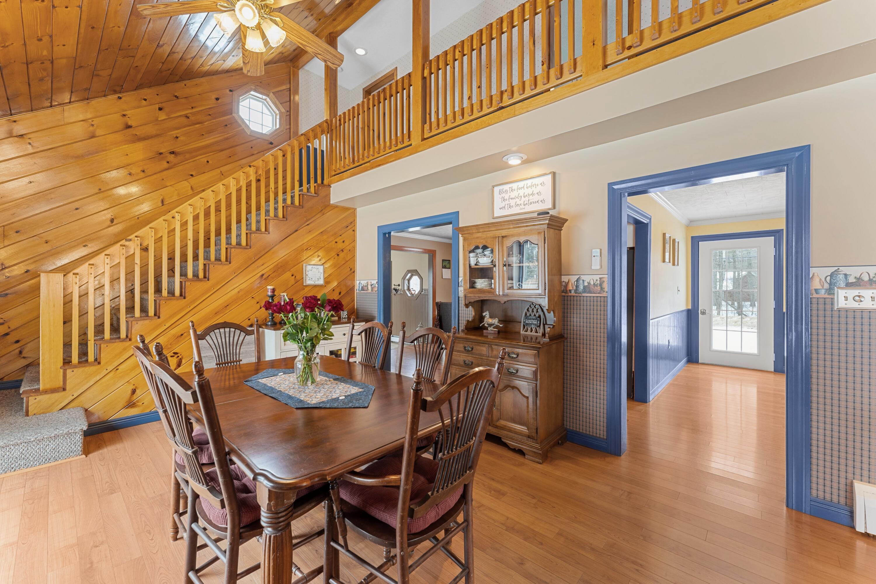 45 Weeks Mills Road South China, ME 04358 - Photo 14 of 43 Dining Room to Hall