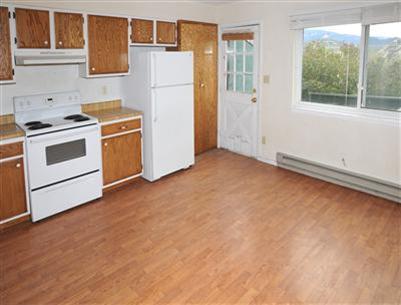 85 Chambers Avenue, Unit 5 Eagle, CO 81631 - Photo 5 of 14 a kitchen with a stove a refrigerator and a window