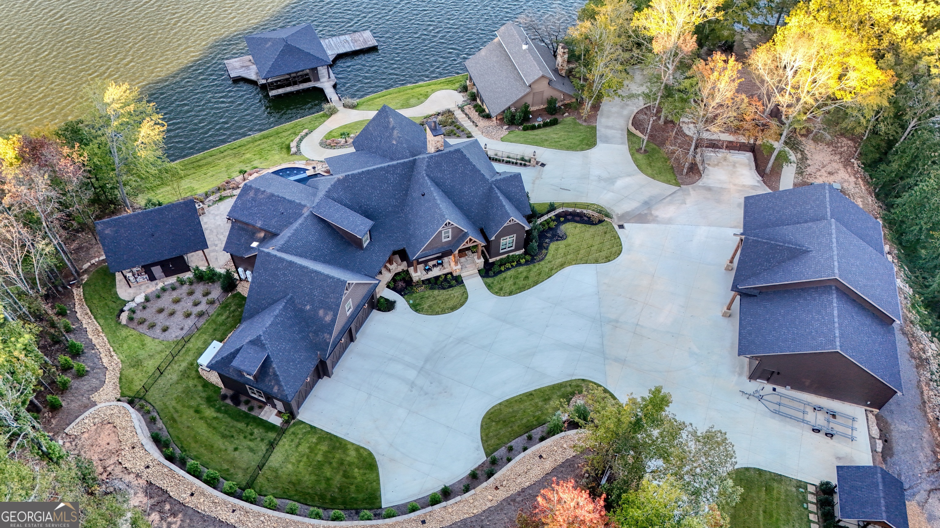 144 Co Road Leesburg, AL 35983 - Photo 3 of 109 an aerial view of a house with garden space and street view