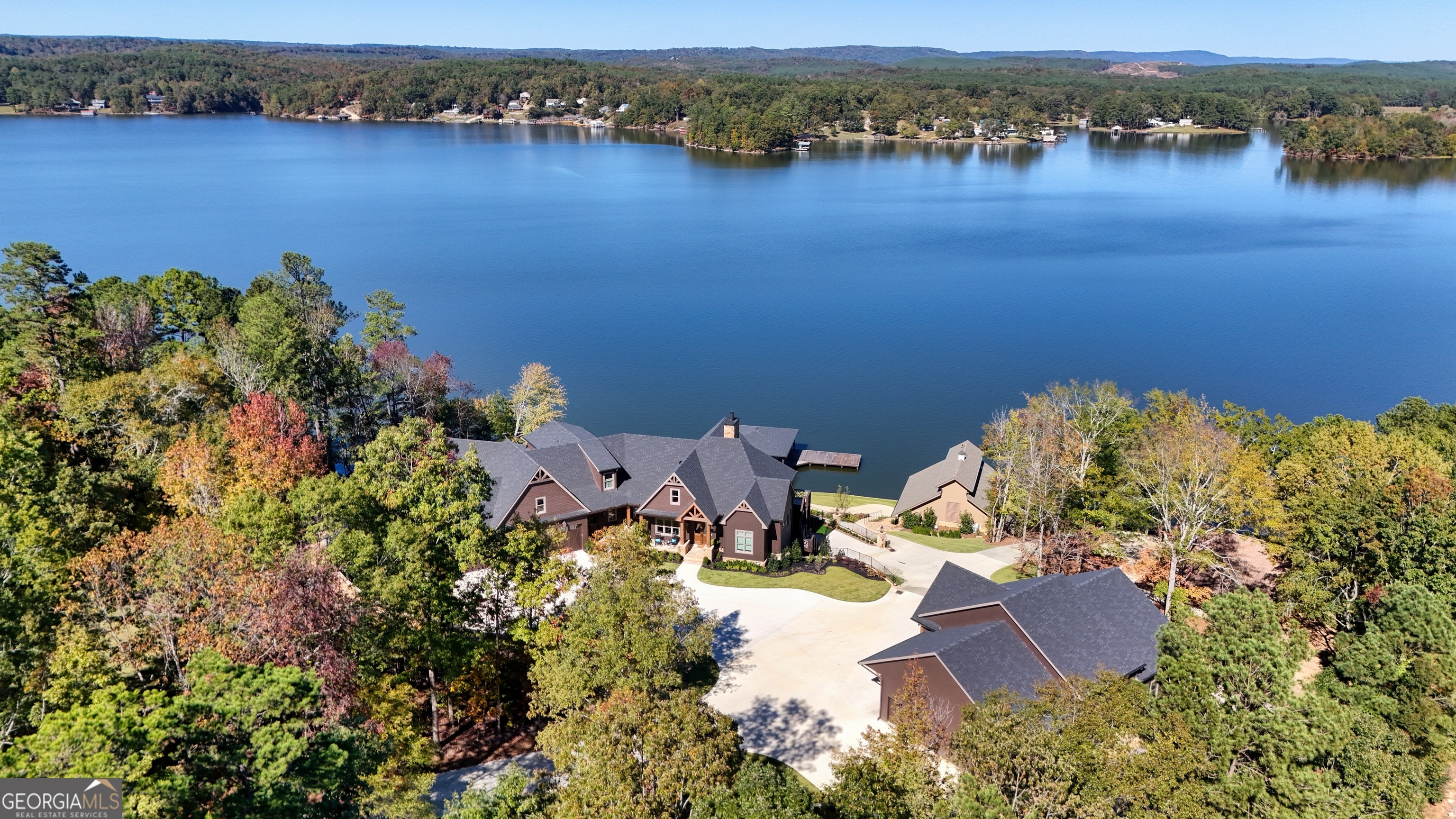144 Co Road Leesburg, AL 35983 - Photo 5 of 109 an aerial view of a house with lake view