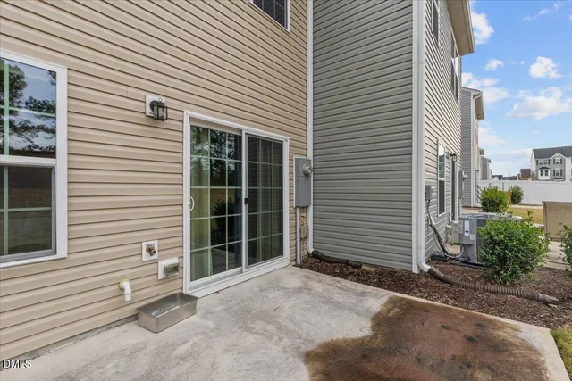 a view of a house with a window