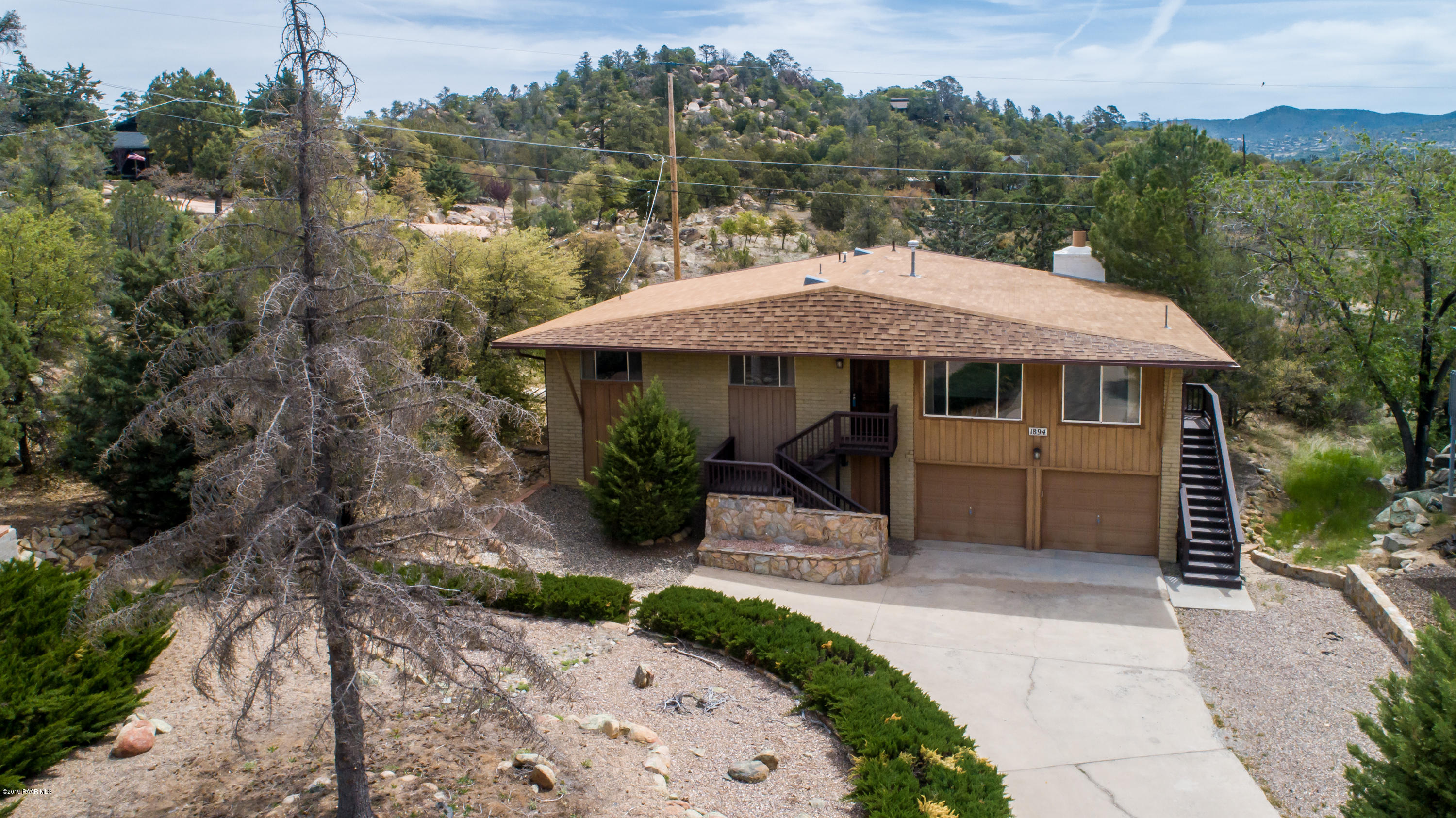 1894 Thumb Butte Road Prescott, AZ 86305 - Photo 15 of 18 Aerial 6