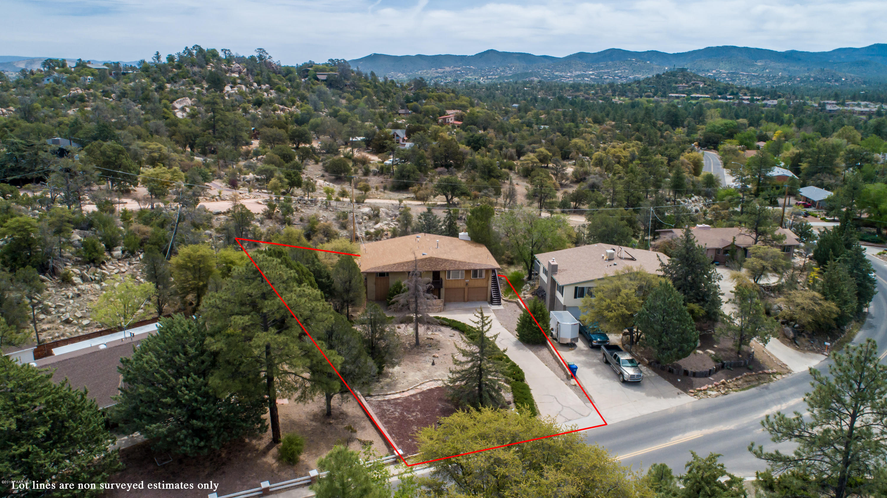 1894 Thumb Butte Road Prescott, AZ 86305 - Photo 18 of 18 Aerial 3
