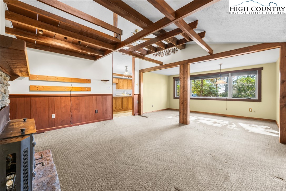 615 Sampson Road Boone, NC 28607 - Photo 10 of 36 a view of a room with an empty space