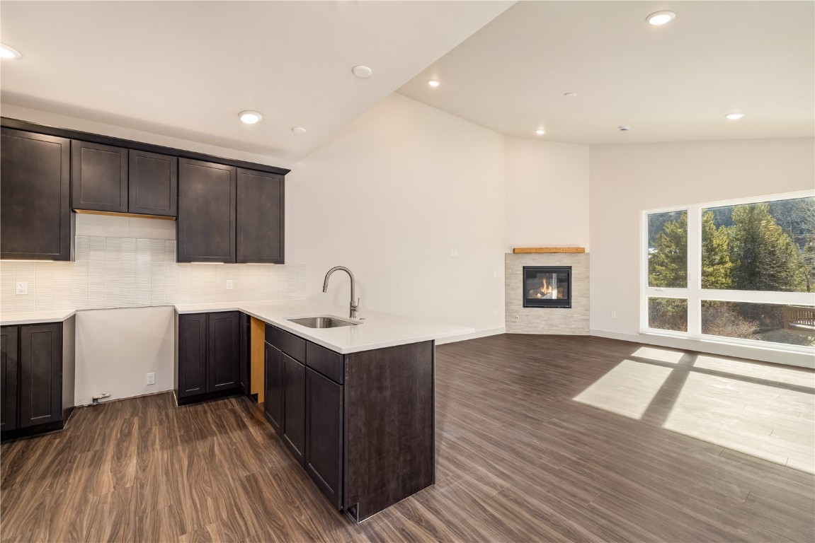 632 Montezuma Road, Unit C3 Keystone, CO 80435 - Photo 6 of 30 Kitchen and living area