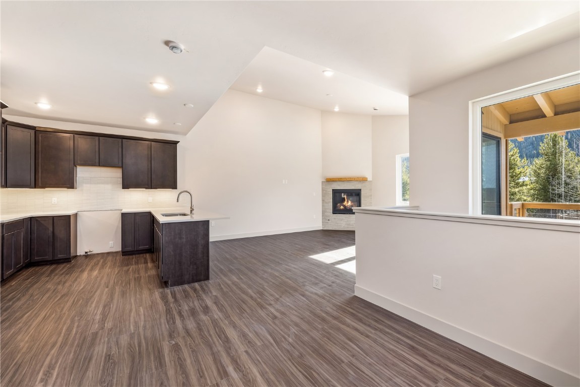 632 Montezuma Road, Unit C3 Keystone, CO 80435 - Photo 8 of 30 Kitchen and living area