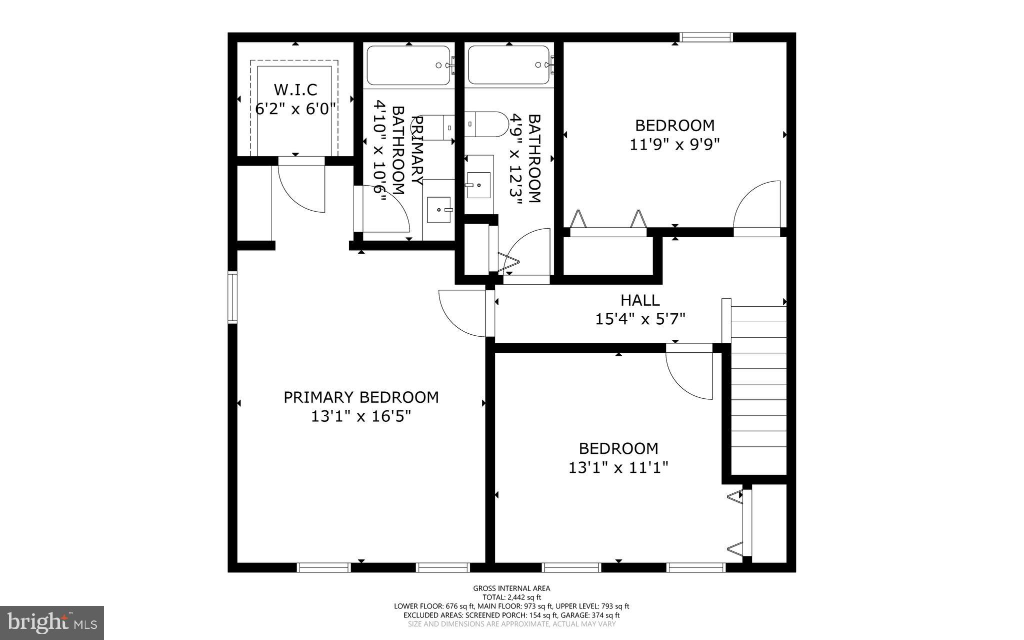 1949 Autumn Ridge Circle Silver Spring, MD 20906 - Photo 25 of 27 a picture of a floor plan