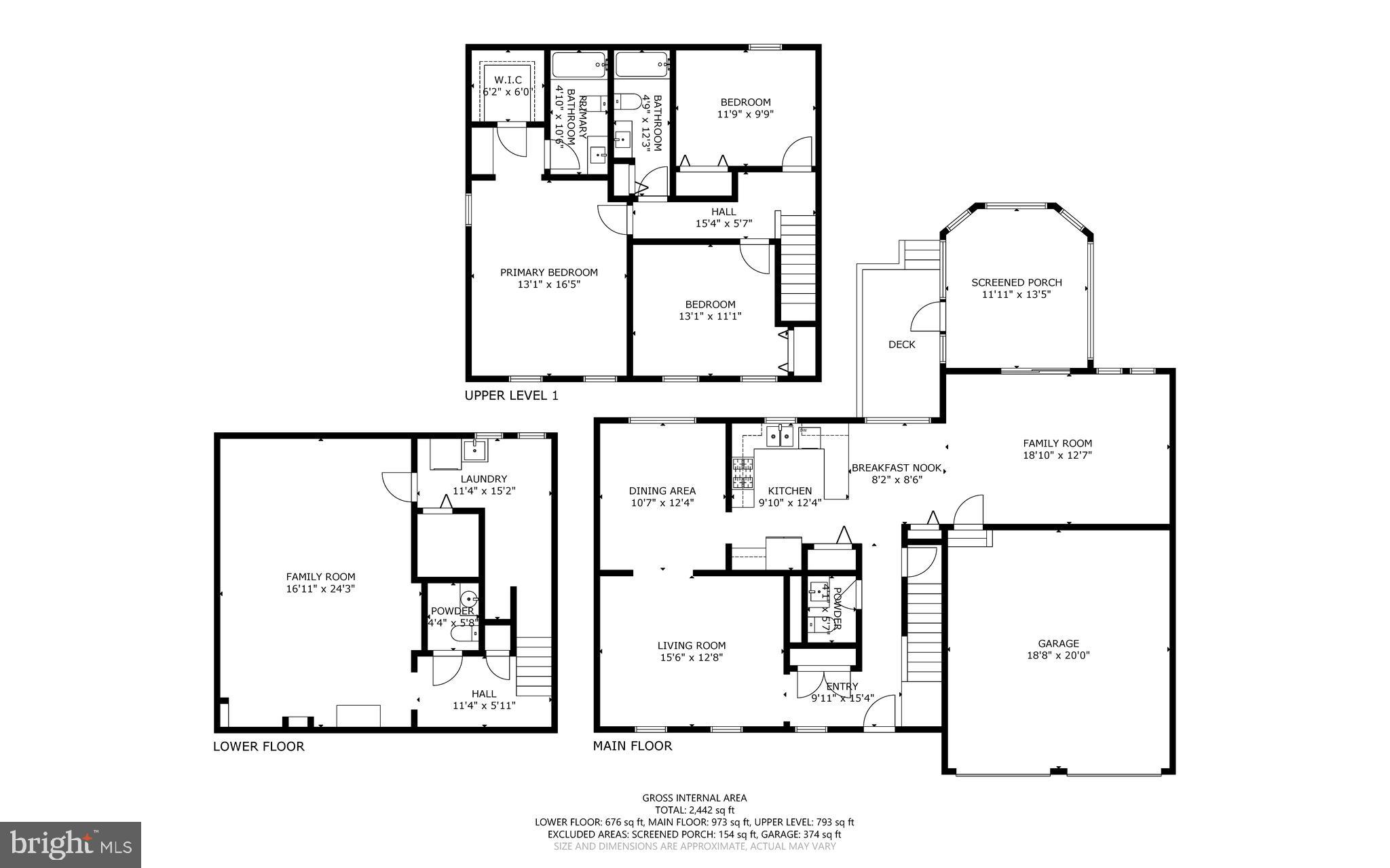 1949 Autumn Ridge Circle Silver Spring, MD 20906 - Photo 27 of 27 a picture of a floor plan