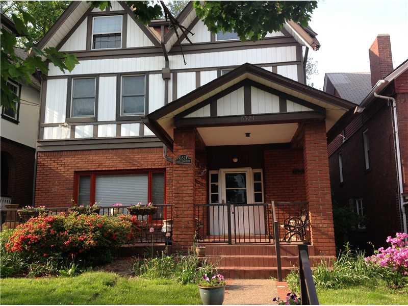 6521 Darlington Road Pittsburgh, PA 15217 - Photo 1 of 13 Exterior Front. Feels like "Home" as soon as you come up the front walk. Terra cotta flooring is a pleasure for Pittsburgh porch-sitting and watching the world go by.