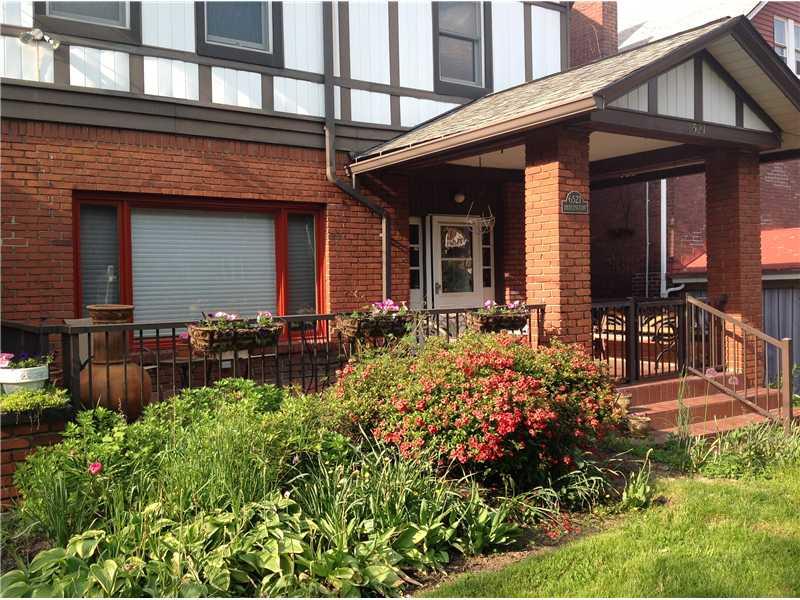 6521 Darlington Road Pittsburgh, PA 15217 - Photo 13 of 13 Exterior Front. Fenced - in back yard, enclosed front porch - great for kids and dogs.