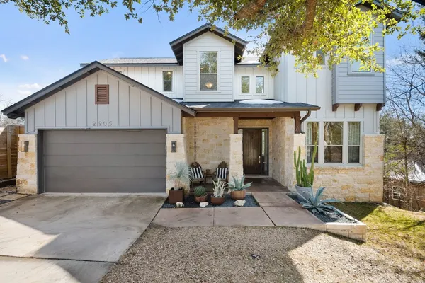 a view of a house with patio