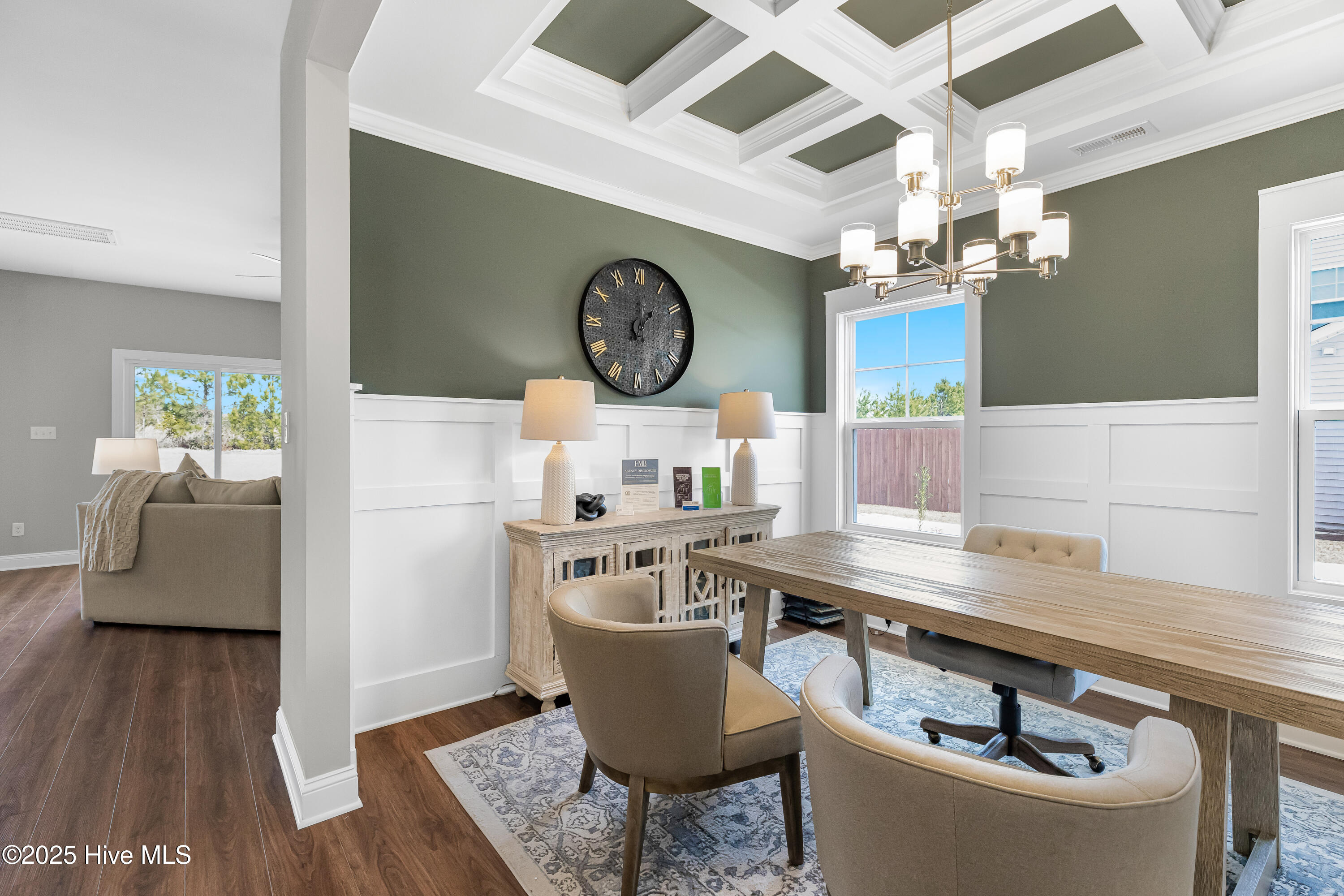 244 Clear View School Road Jacksonville, NC 28540 - Photo 15 of 67 Elegant Formal Dining Room with Beautiful Trim Details