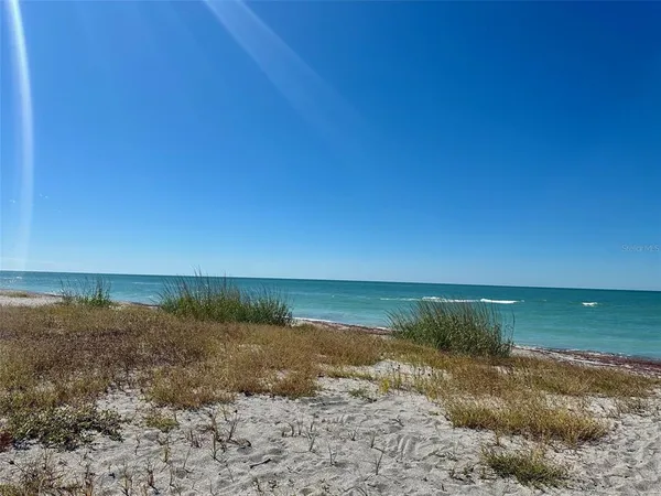 a view of an ocean beach