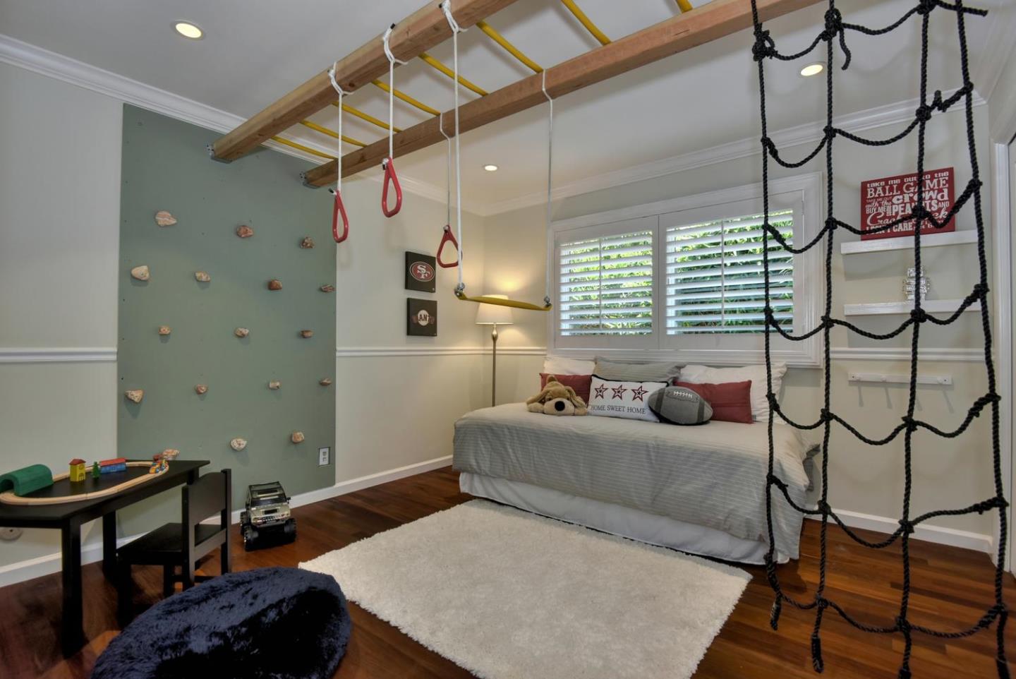 1031 Suffolk Way Los Altos, CA 94024 - Photo 19 of 26 a bedroom with a bed and a window