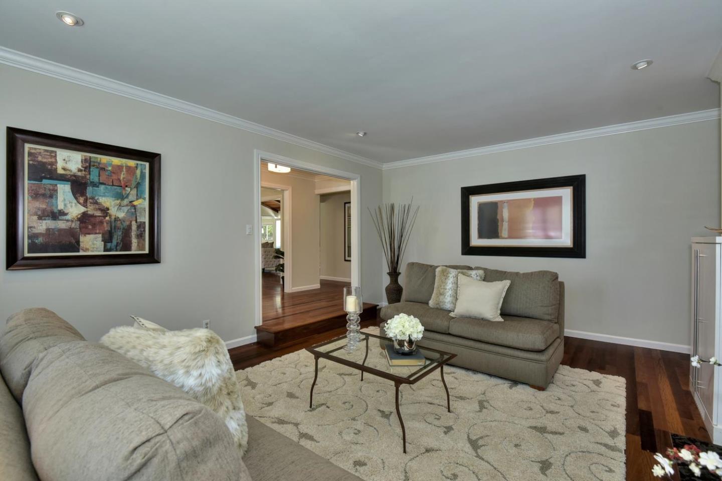 1031 Suffolk Way Los Altos, CA 94024 - Photo 5 of 26 a living room with furniture and wooden floor