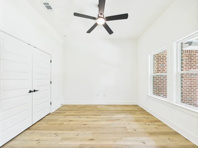 a room with furniture