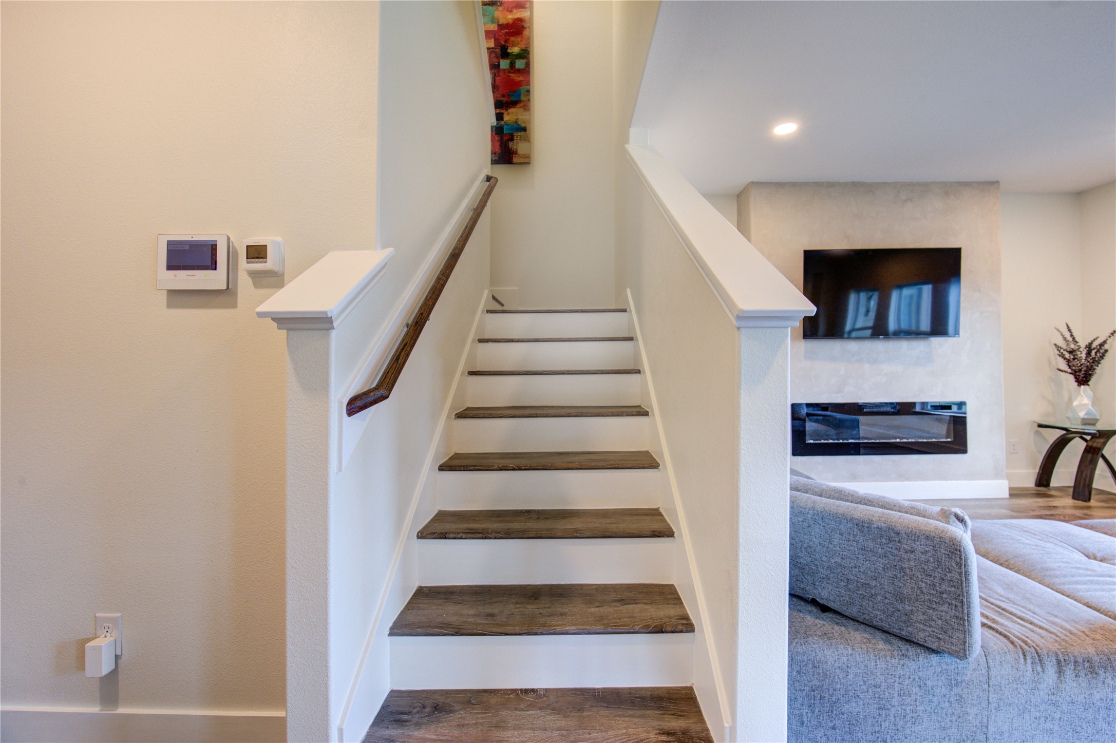 2003 Beach Bluff Road Rosenberg, TX 77469 - Photo 12 of 50 a view of entryway and hall with wooden floor