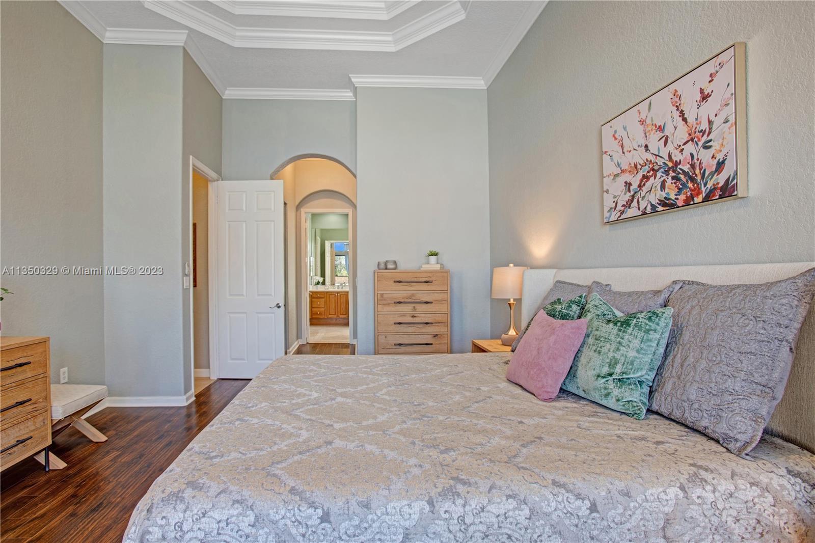 3060 Southwest 195th Terrace Miramar, FL 33029 - Photo 13 of 76 a bedroom with a bed and a desk