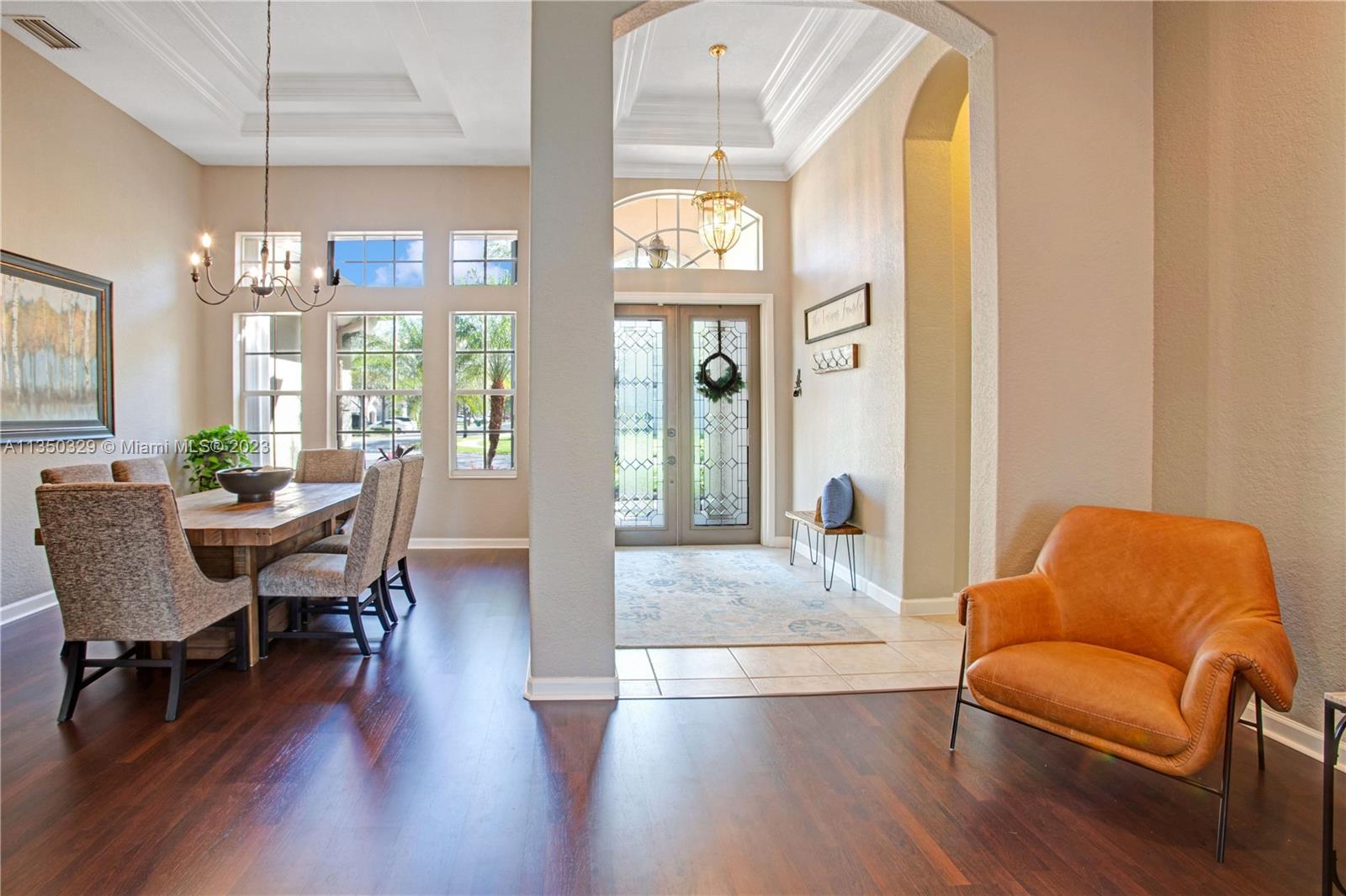 3060 Southwest 195th Terrace Miramar, FL 33029 - Photo 19 of 76 a living room with furniture and a large window