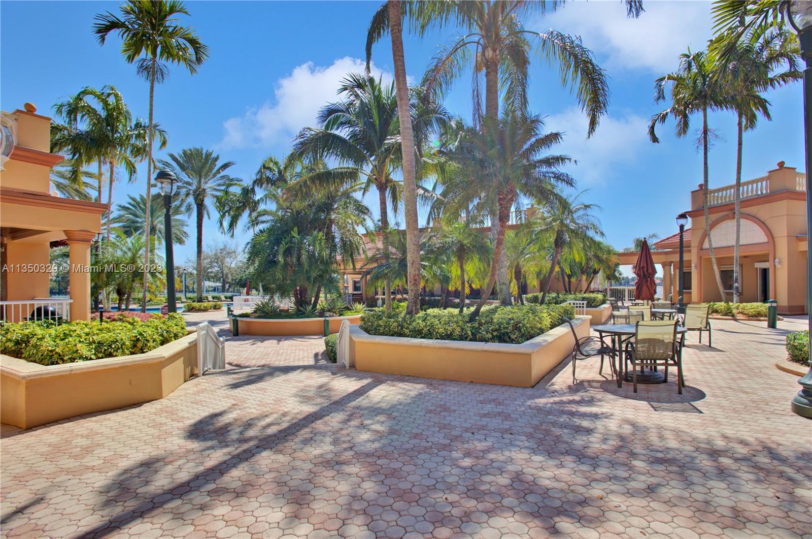 3060 Southwest 195th Terrace Miramar, FL 33029 - Photo 76 of 76 a view of a backyard with swimming pool and sitting area