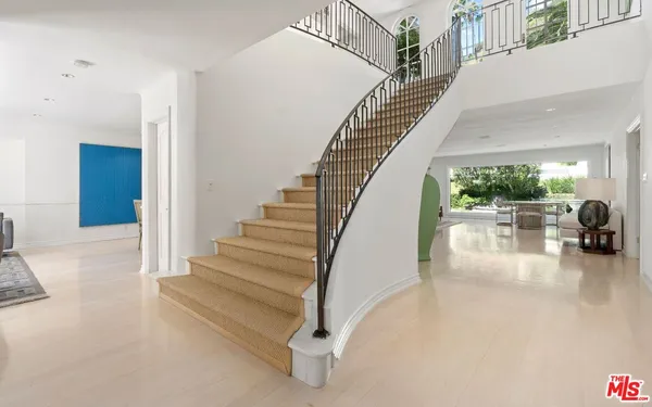 a view of entryway and hall