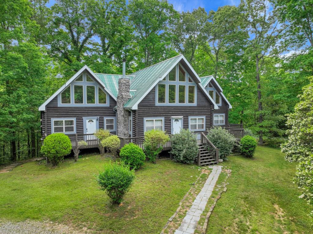 101 Yellow Bluff Road Dahlonega, GA 30533 - Photo 13 of 20 a front view of a house with garden