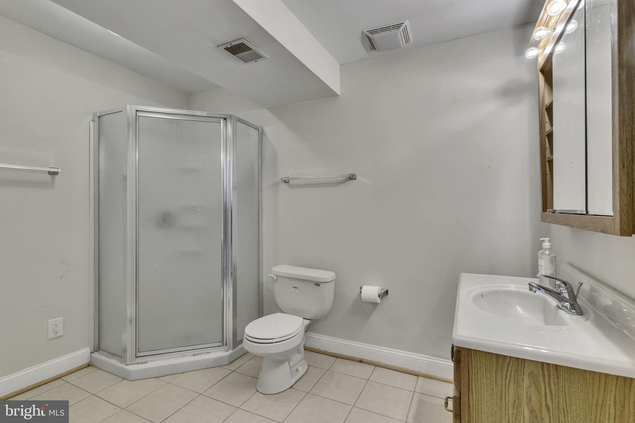6546 Cornell Road Bryans Road, MD 20616 - Photo 33 of 35 a bathroom with a sink a toilet and shower