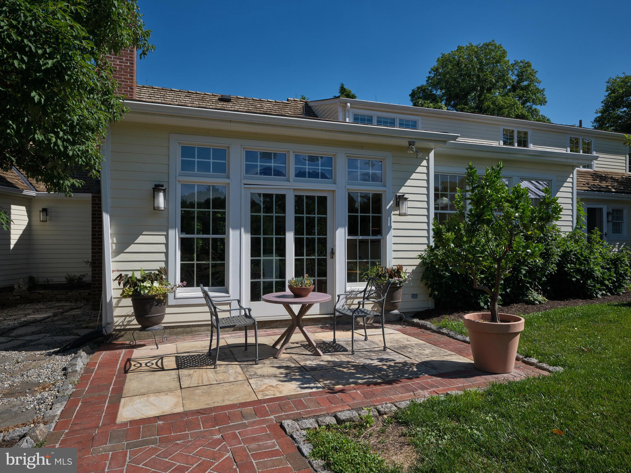 941 Mt Eyre Road Washington Crossing, PA 18977 - Photo 22 of 67 Patio outside Family Room