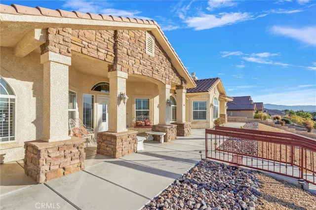 a view of a building with a outdoor space