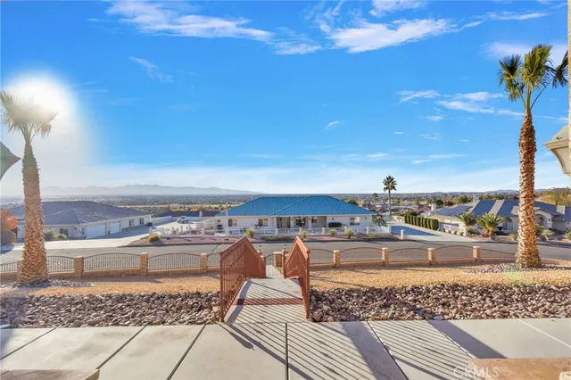 a view of a balcony with an ocean view