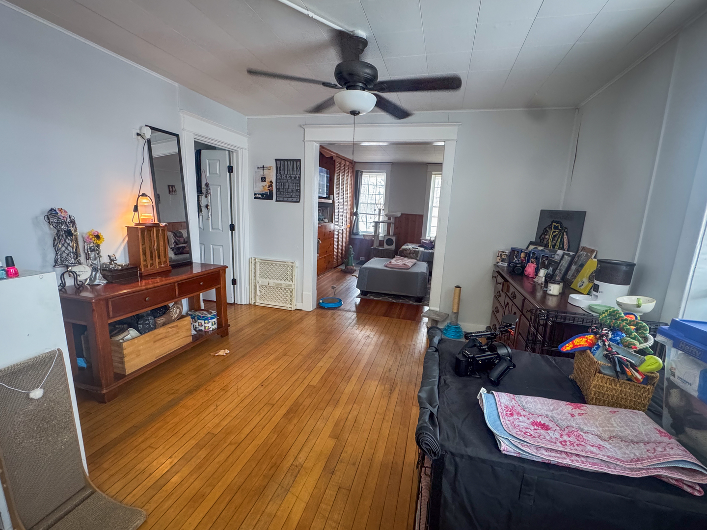 3701 Spring Grove Road Johnsburg, IL 60051 - Photo 12 of 46 a living room with furniture and a wooden floor