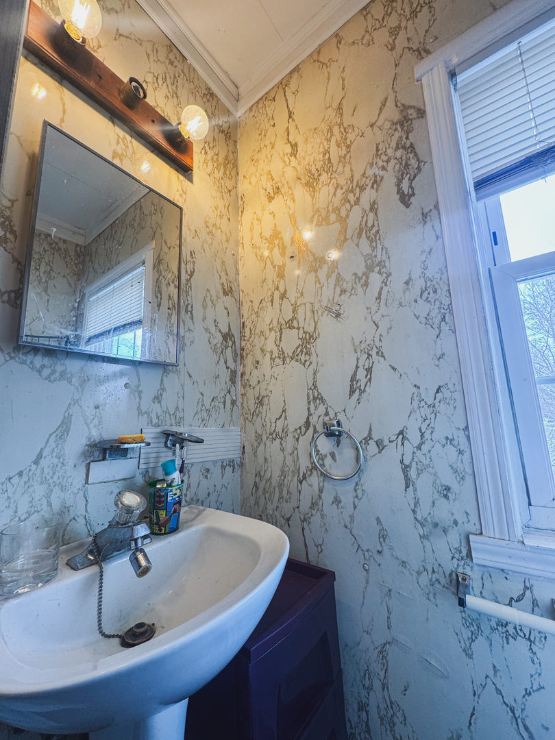 3701 Spring Grove Road Johnsburg, IL 60051 - Photo 21 of 46 a bathroom with a sink and mirror