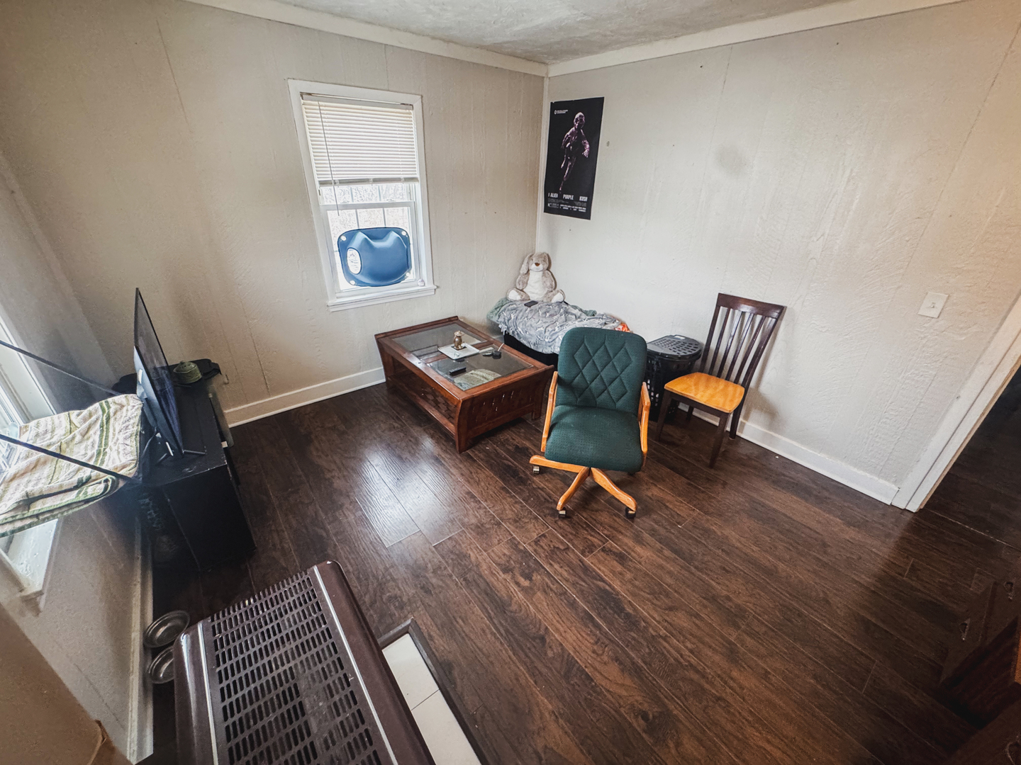 3701 Spring Grove Road Johnsburg, IL 60051 - Photo 30 of 46 a living room with furniture and a wooden floor