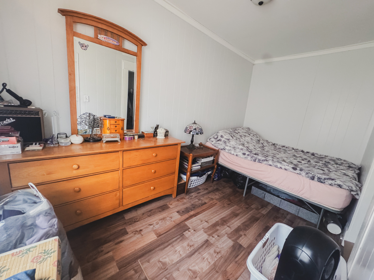 3701 Spring Grove Road Johnsburg, IL 60051 - Photo 38 of 46 a room with a bed and a mirror