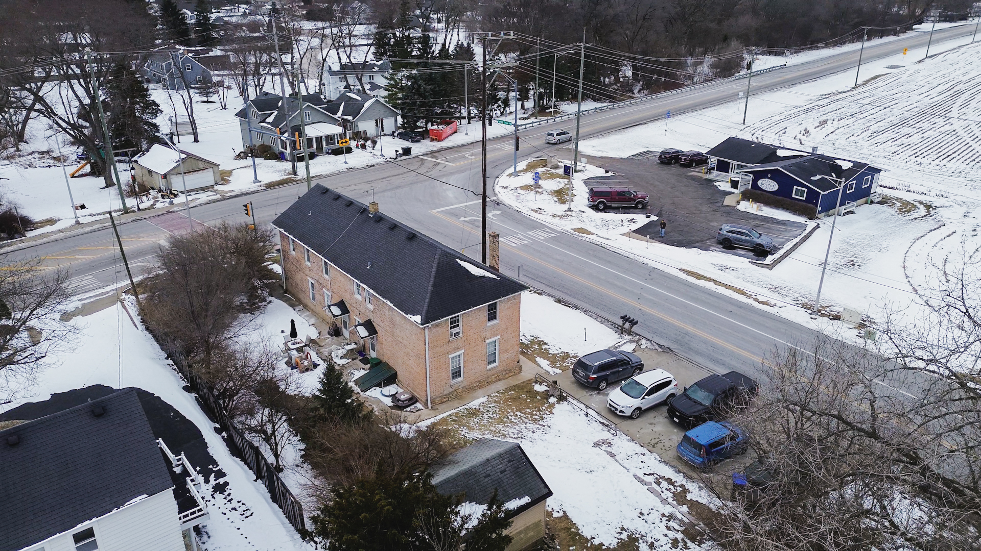3701 Spring Grove Road Johnsburg, IL 60051 - Photo 45 of 46 a view of a house with wooden fence