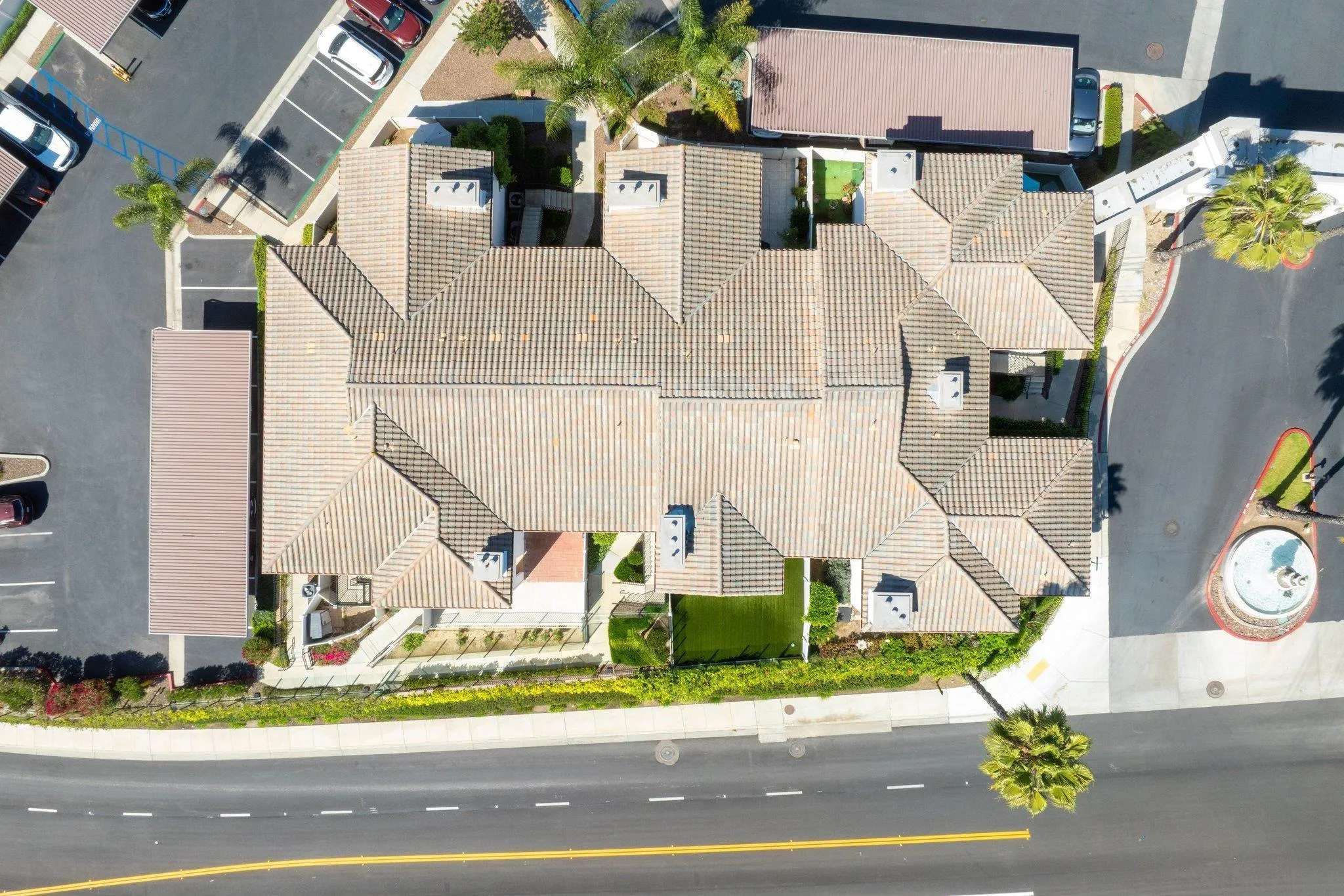 2708 Lake Pointe Drive, Unit 209 Spring Valley, CA 91977 - Photo 48 of 59 an aerial view of a house with a street