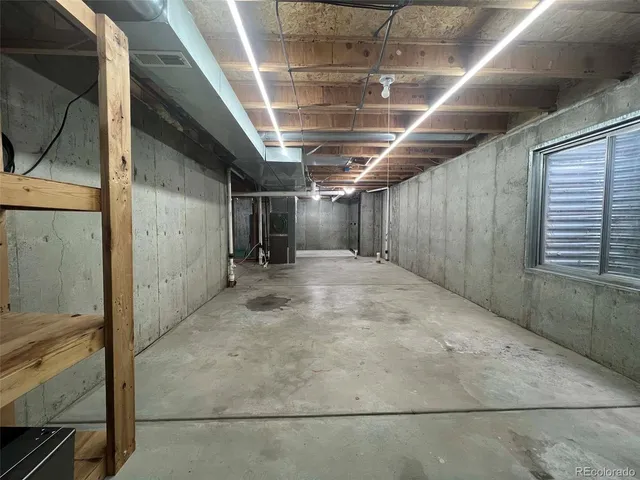 a view of empty room