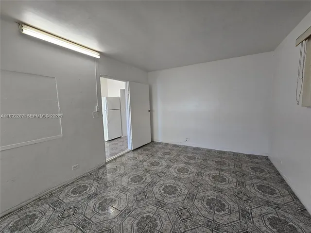 a view of empty room