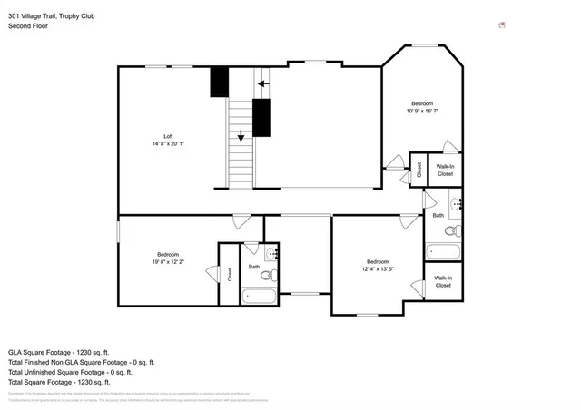 $3,245 | 301 Village Trail, Trophy Club, TX 76262