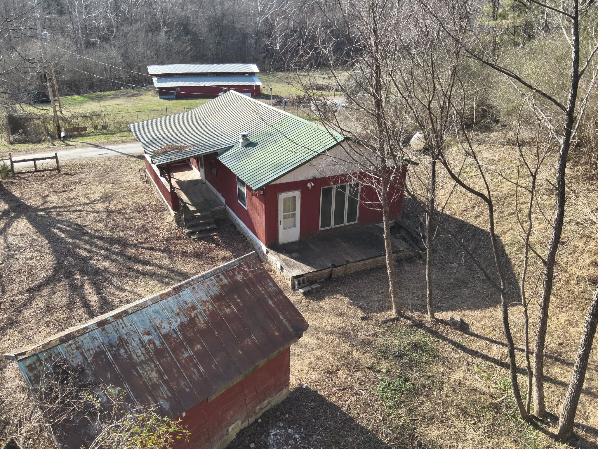 3385 Rockhouse Road Linden, TN 37096 - Photo 13 of 46 a view of a house with a yard